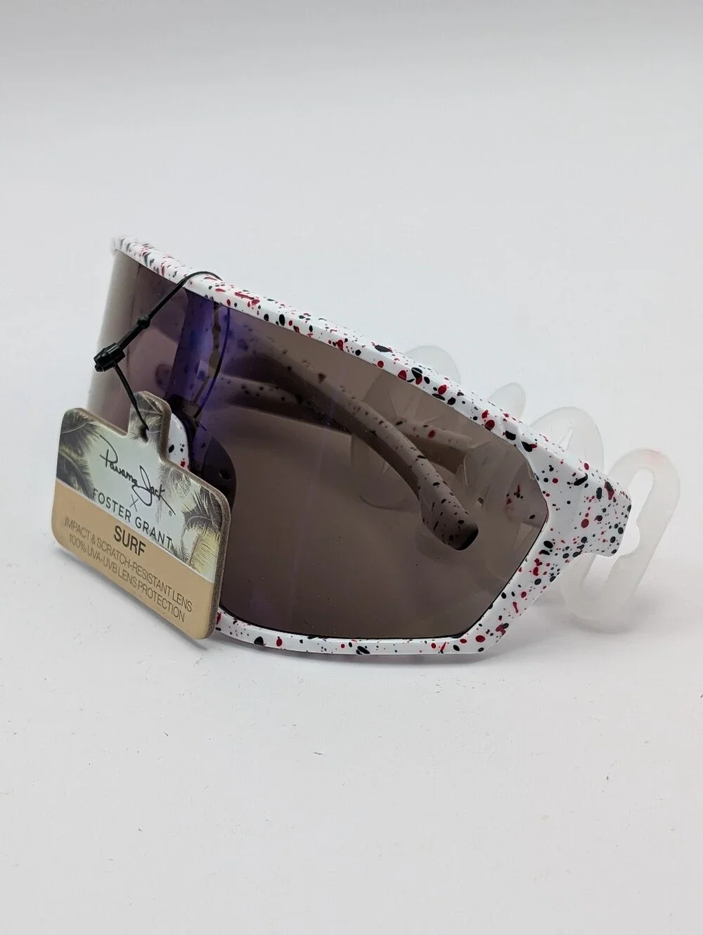 Foster Grant Panama Jack SURF Sunglasses 100% UVA-UVB Lens Protection Splatter